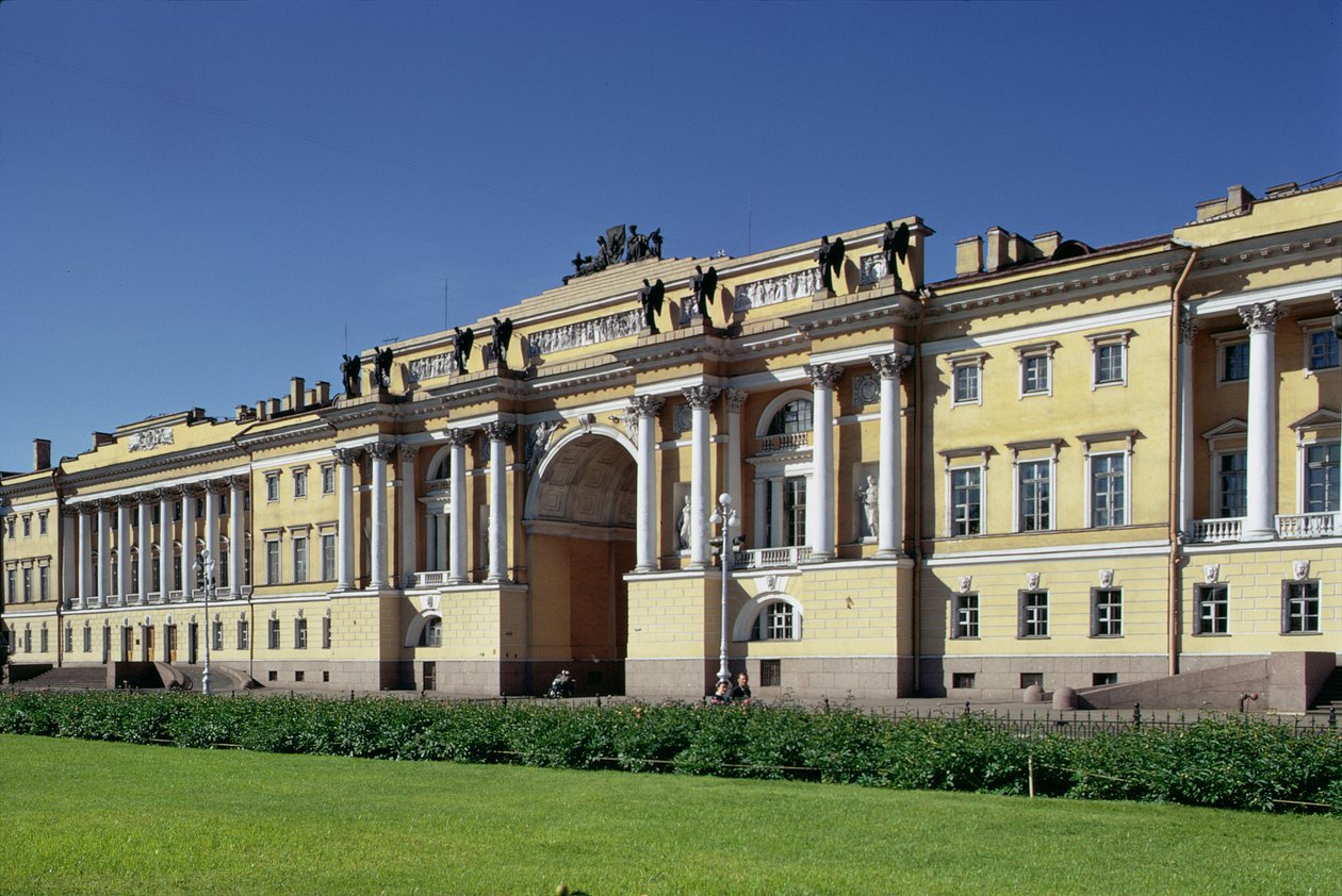 Der Senat und die Synode, erbaut 1829-34 von Karl Ivanovich Rossi