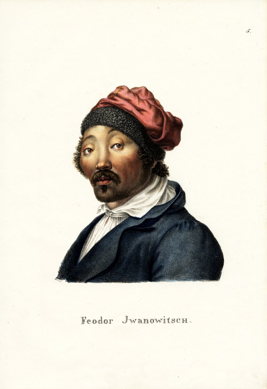 Feodor Iwanowitsch, 1824 von Karl Joseph Brodtmann