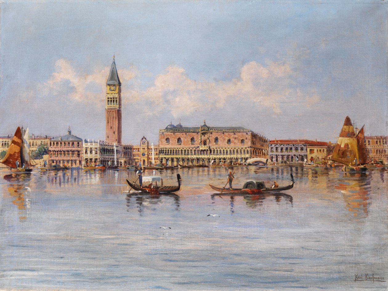 Ansicht von Venedig von Karl Kaufmann