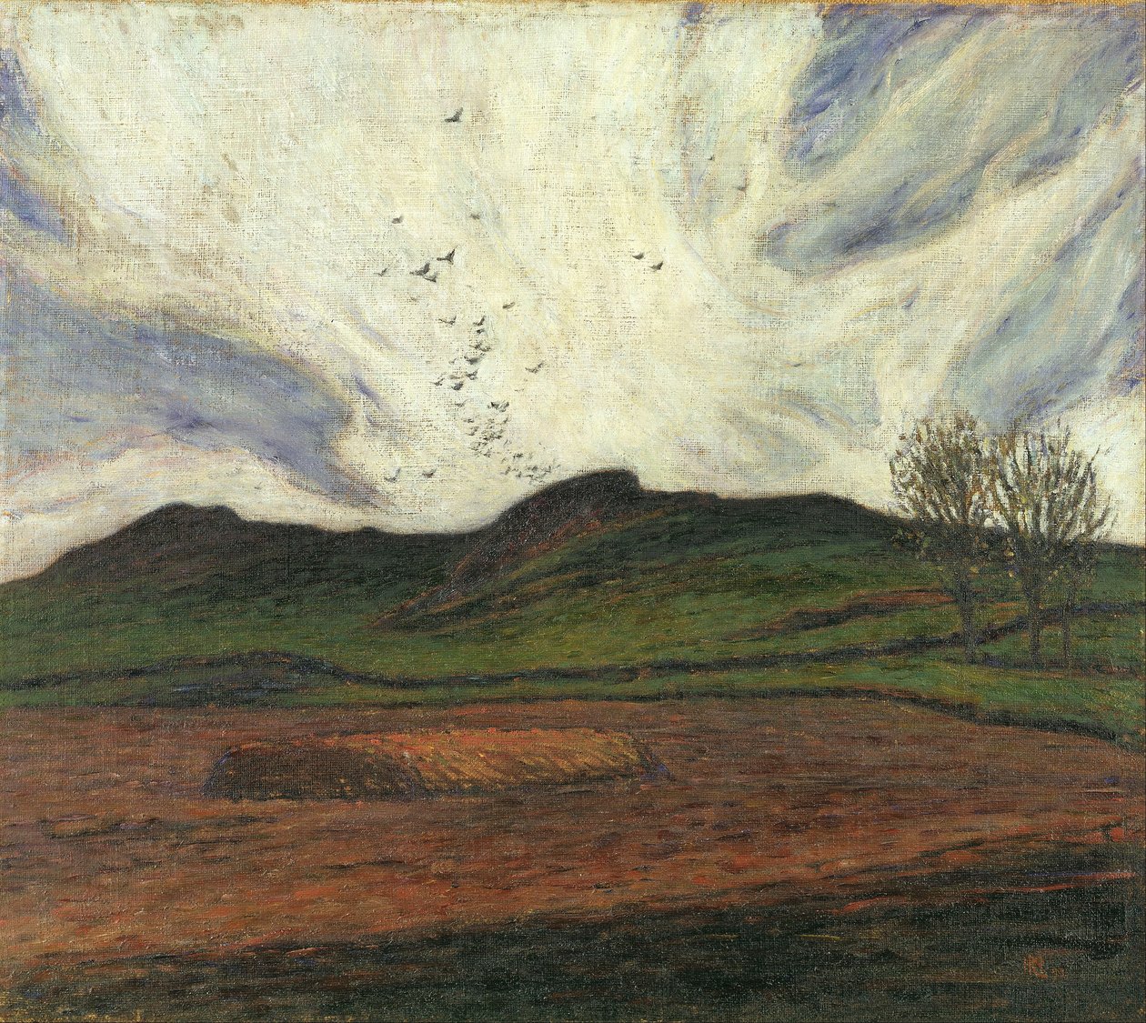 Gewitterwolken von Karl Nordström