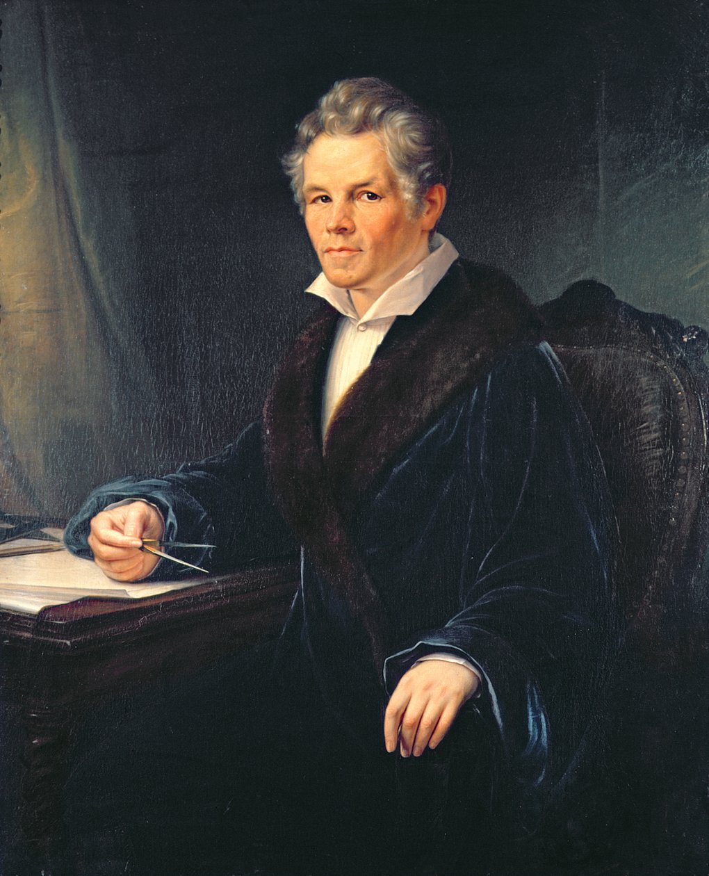 Porträt von Karl Friedrich Schinkel, um 1880 von Karl Schmidt