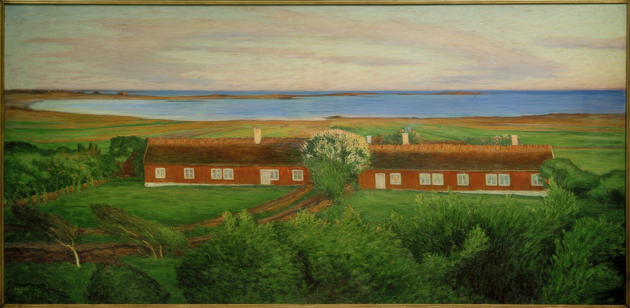 Benachbarte Bauernhöfe von Karl Fredrick Nordstrom