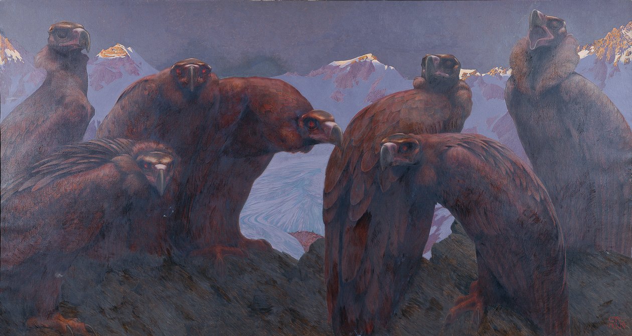 Erwachen (Adler) von Karl Huck