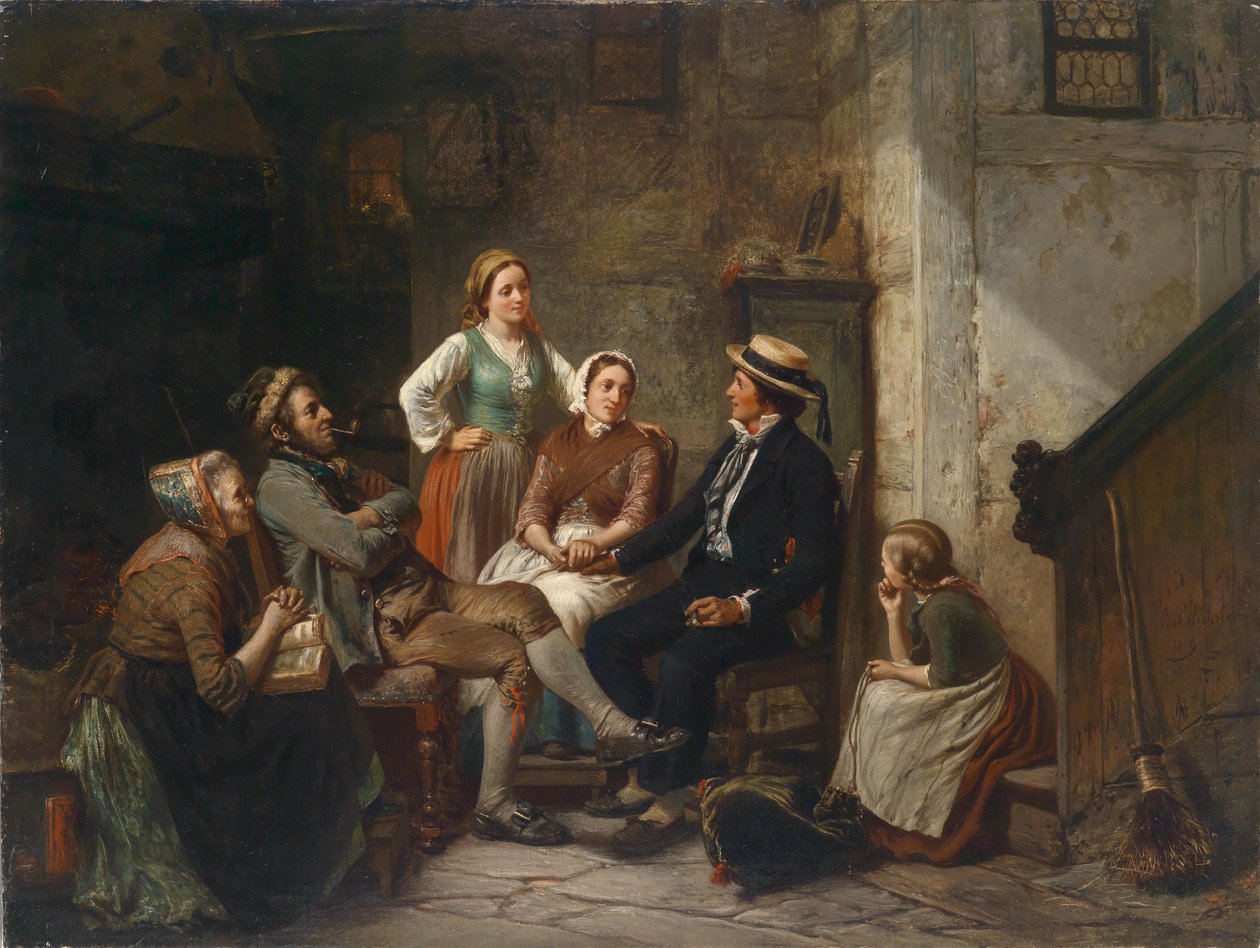 Heimkehr des jungen Seemanns von Karl Hübner