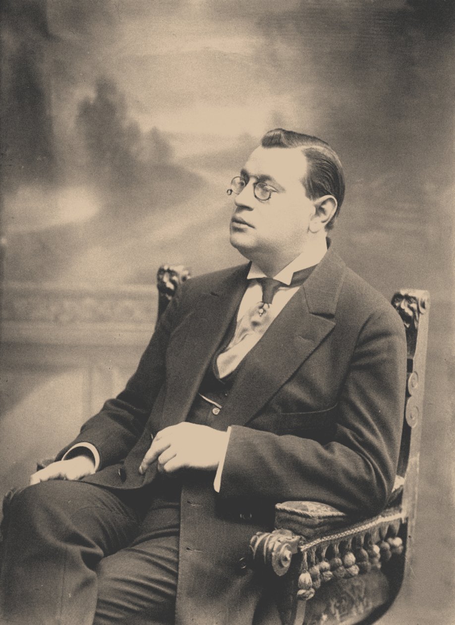 Arkady Timofeevich Averchenko 1881-1925, 1913 von Karl Karlovich Bulla