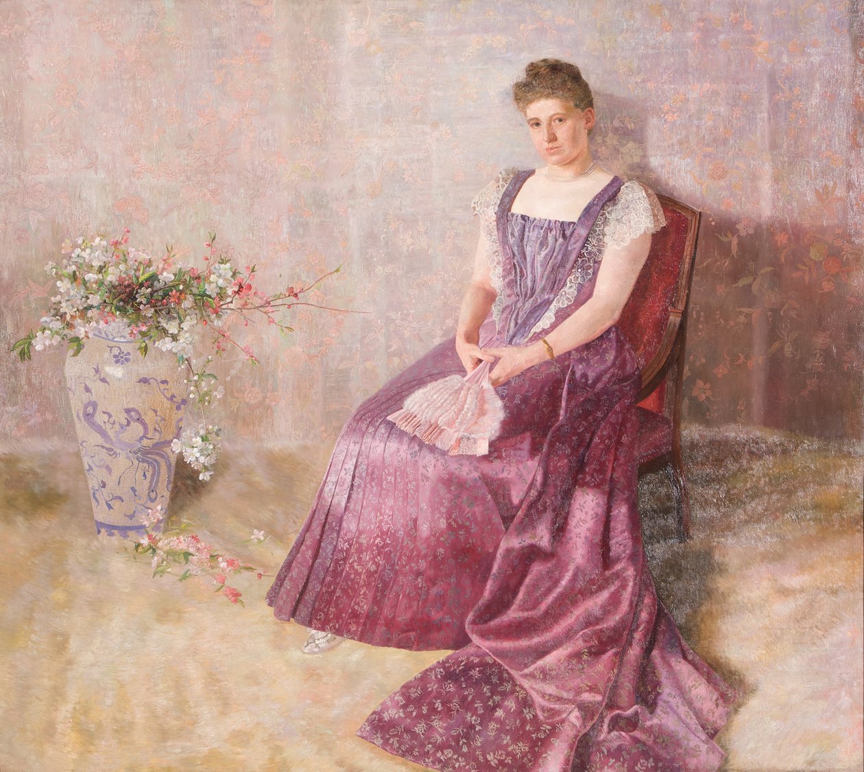 Das lila Staatskleid. Frau von Birkenreuth von Karl Mediz