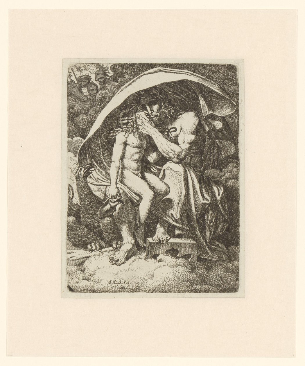 Jupiter und Ganymed von Karl Russ