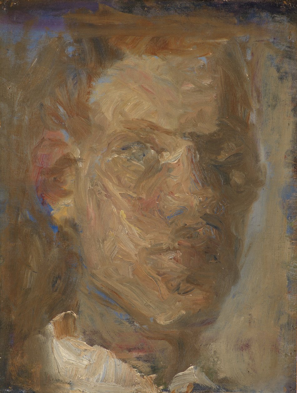 Selbstporträt von Karl Schou