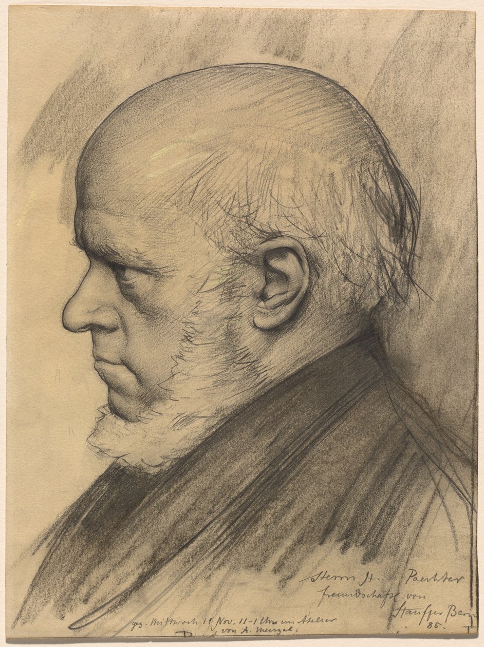 Adolph Menzel von Karl Stauffer Bern