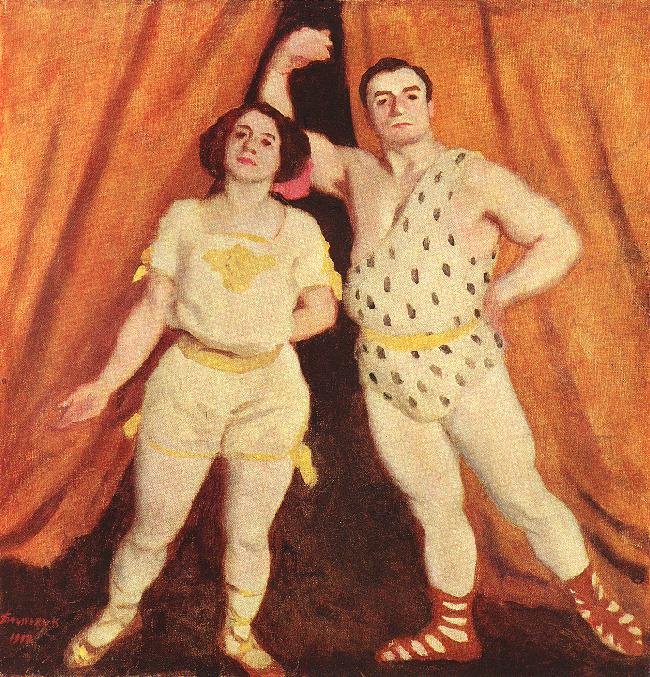 Akrobaten von Károly Ferenczy