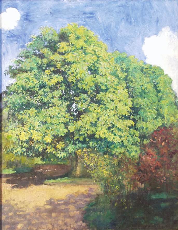 Kastanienbäume von Károly Ferenczy