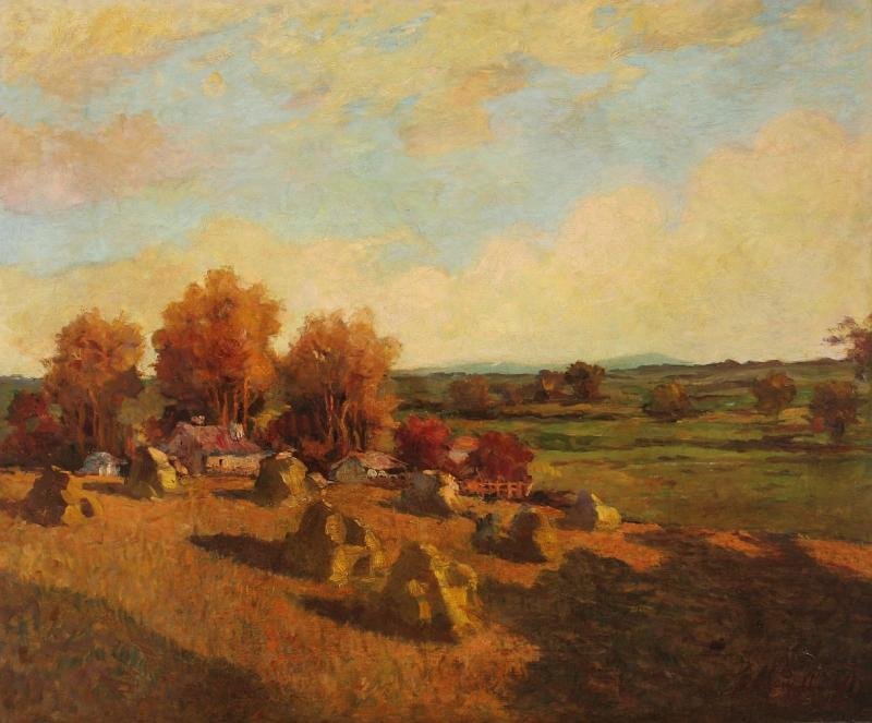Haus in Izvora von Károly Ferenczy