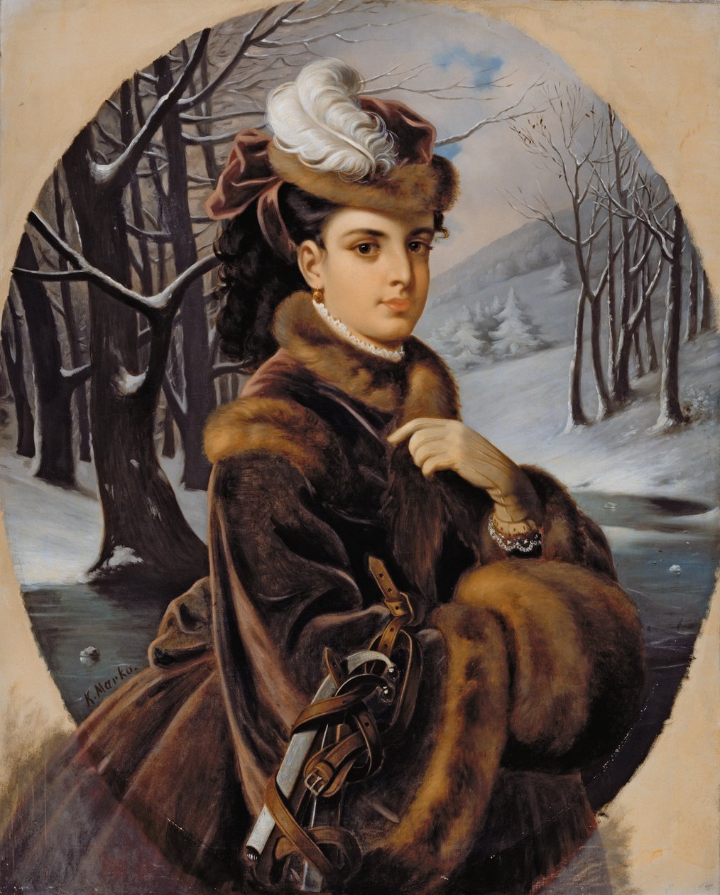 Adelina Patti (1843-1919) von Karoly II Marko
