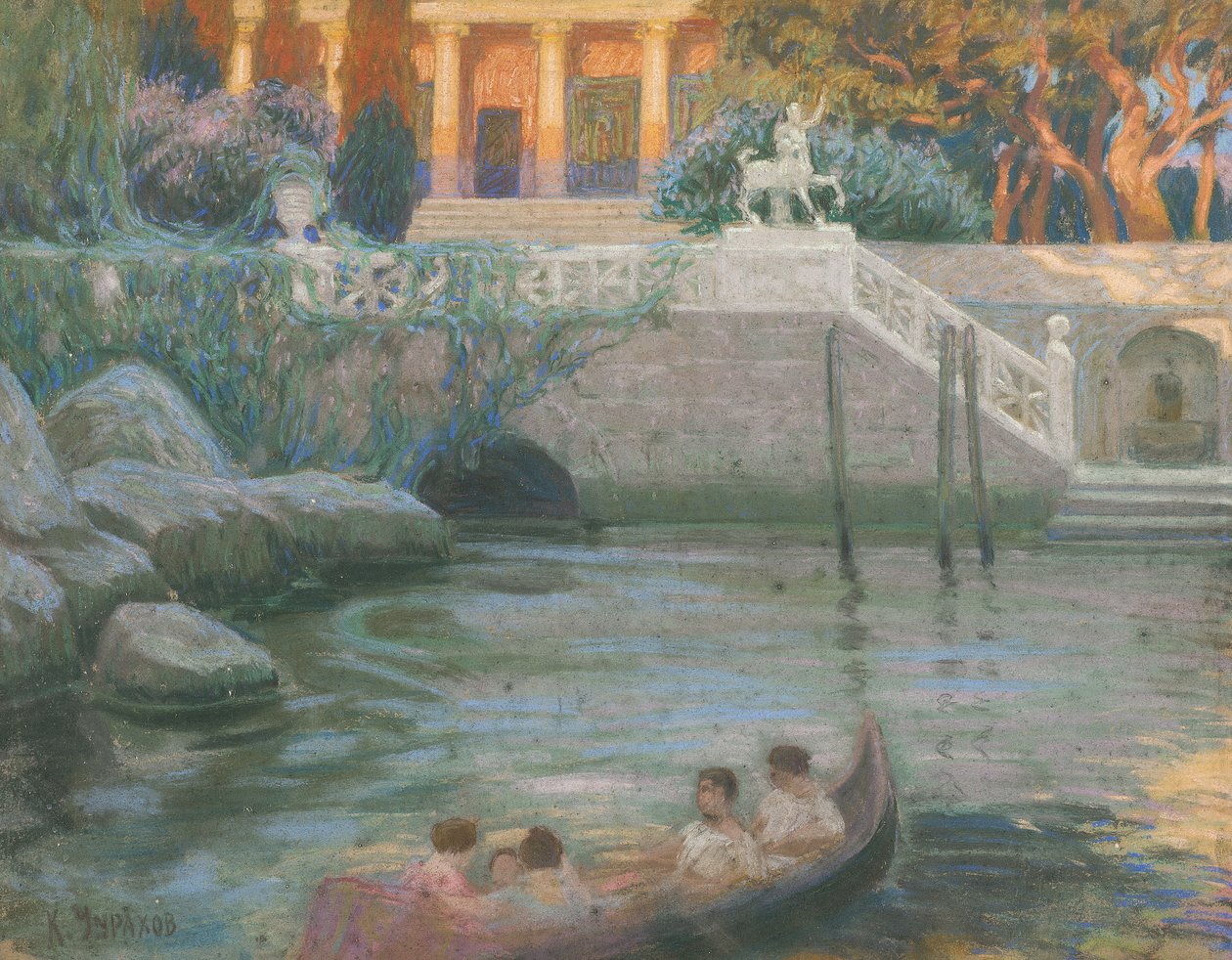 Pompejanische Szene von Karpo Tchirakhoff
