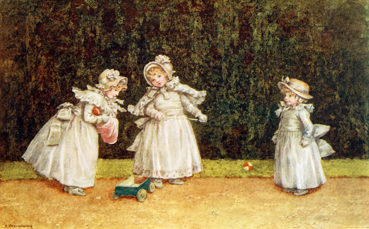 Der kleine Handwagen von Kate Greenaway