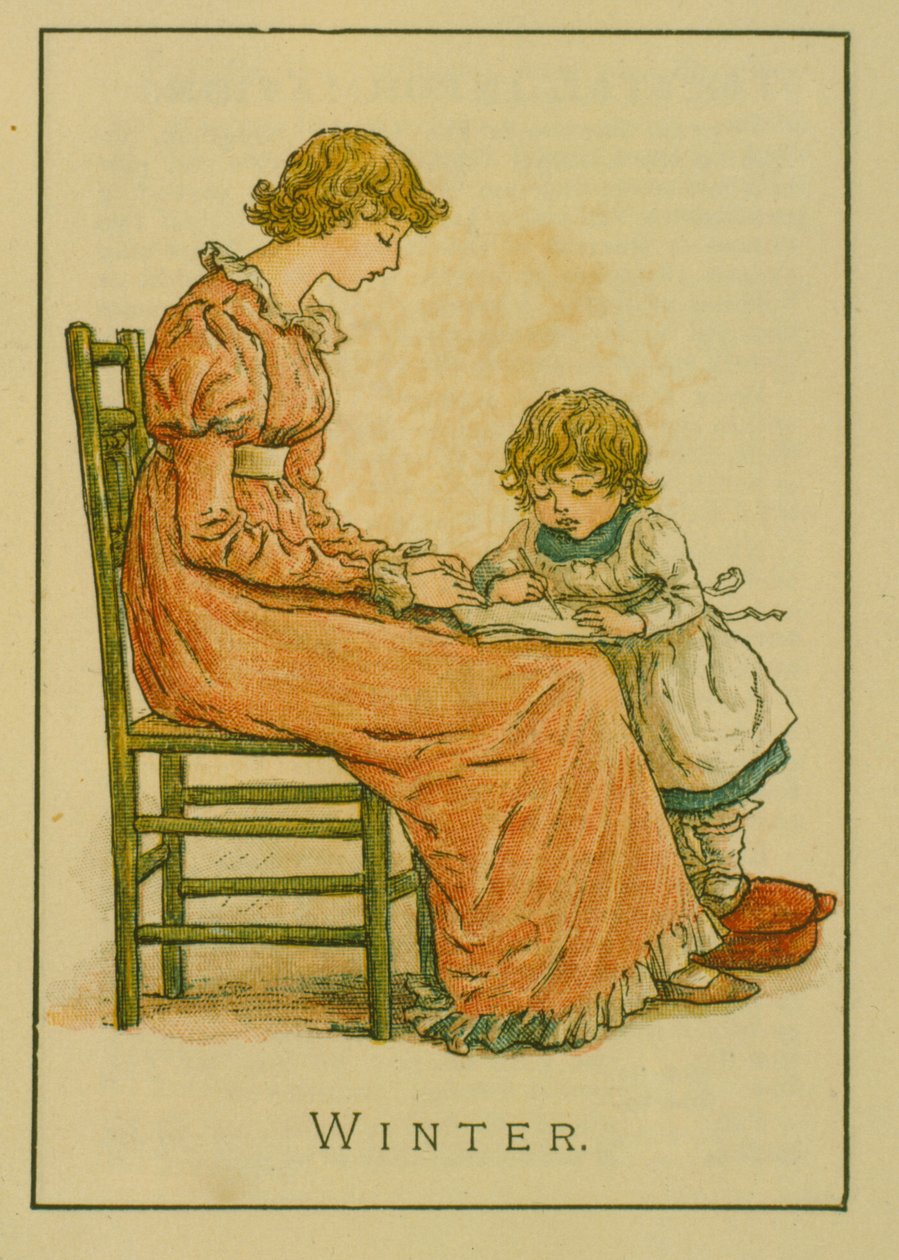 Winter von Kate Greenaway