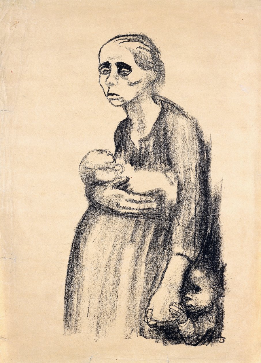 Plakat gegen Paragraph 218, 1924 von Käthe Kollwitz
