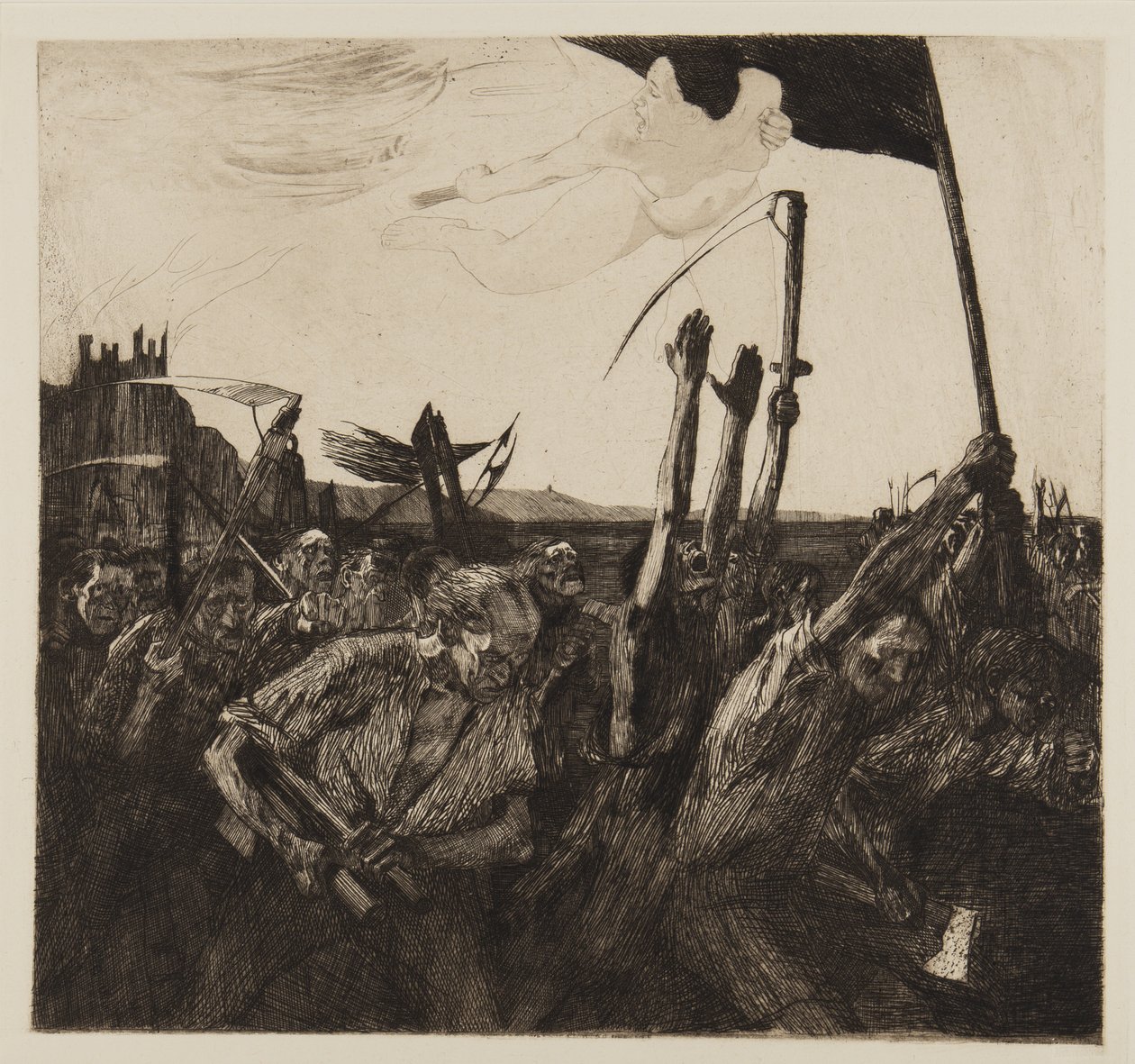 Aufstand, 1899 von Käthe Kollwitz