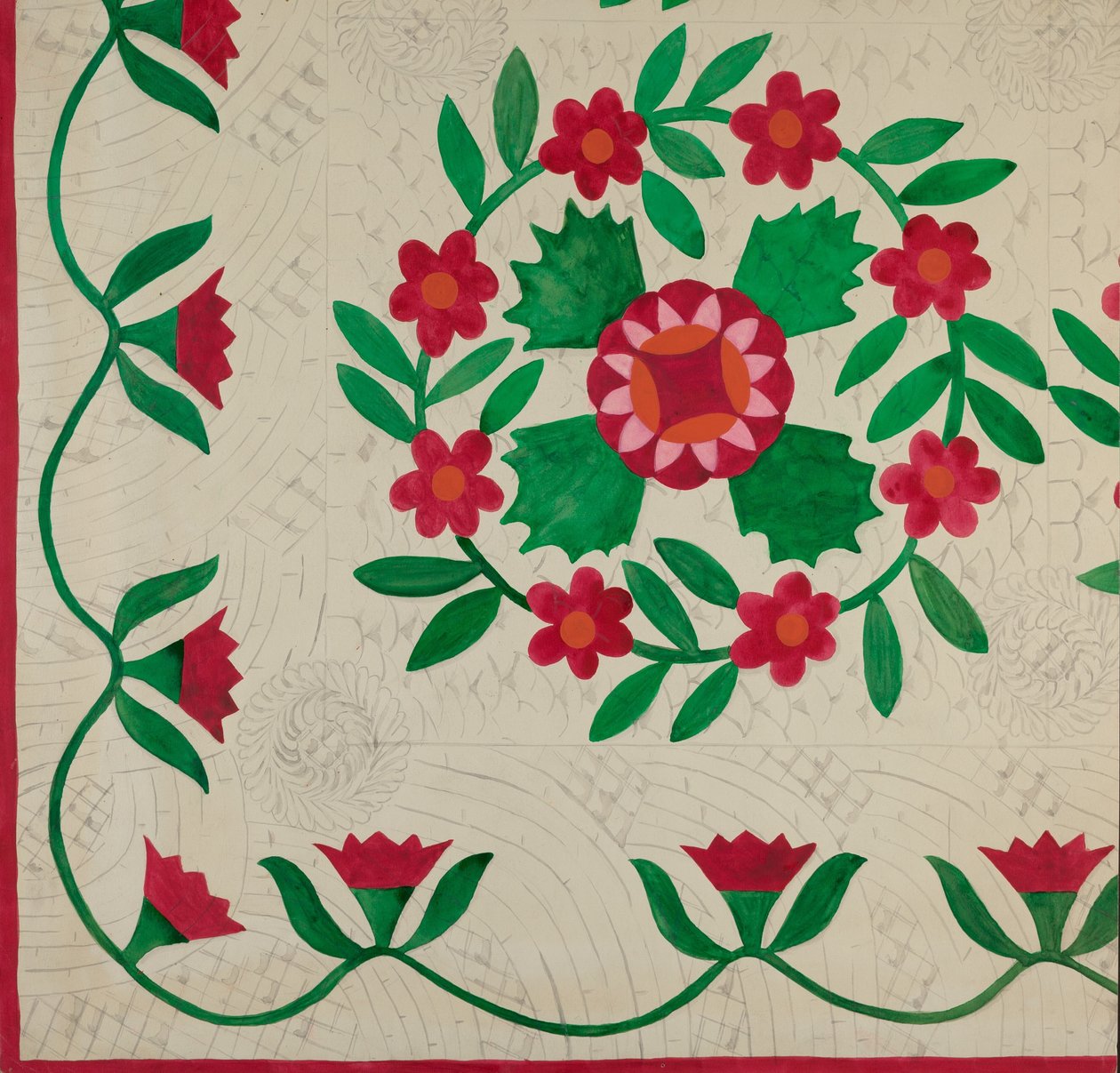 Quilt, ca. 1936 von Katherine Hastings