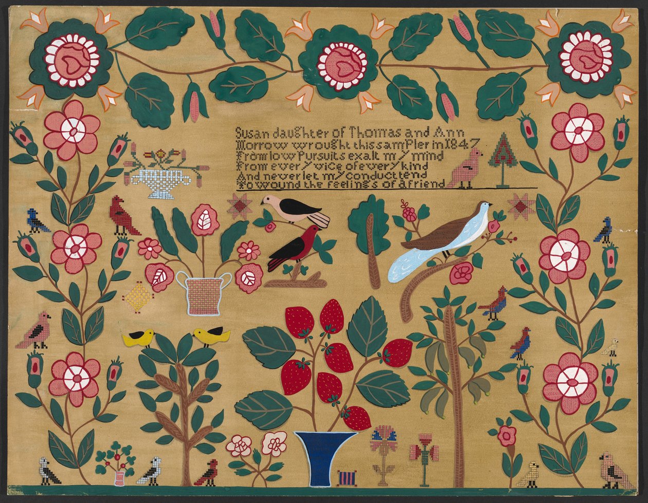 Stickmuster, ca. 1936 von Katherine Hastings