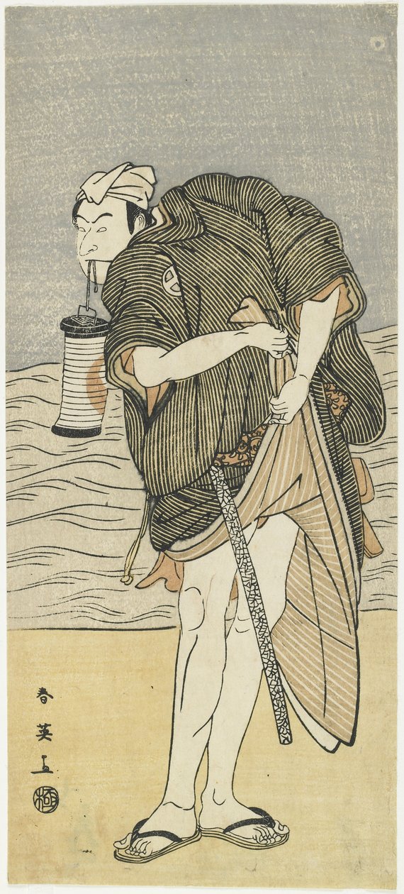 O_tani Oniji III als Niki Bennosuke, 1792 von Katsukawa Shun
