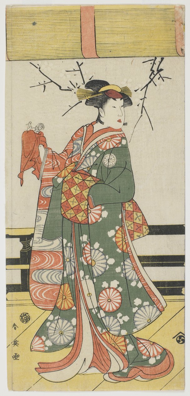 Segawa Kikunojo III als Itohagi, 1792 von Katsukawa Shun