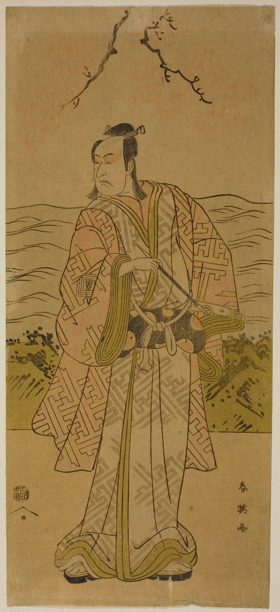Der Schauspieler Ichikawa Omezo I von Katsukawa Shun