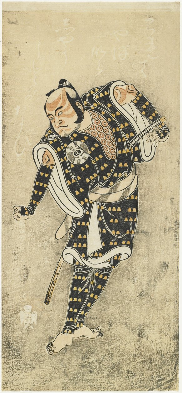 Bando Matataro IV als Gempachibyoe von Katsukawa Shunsho