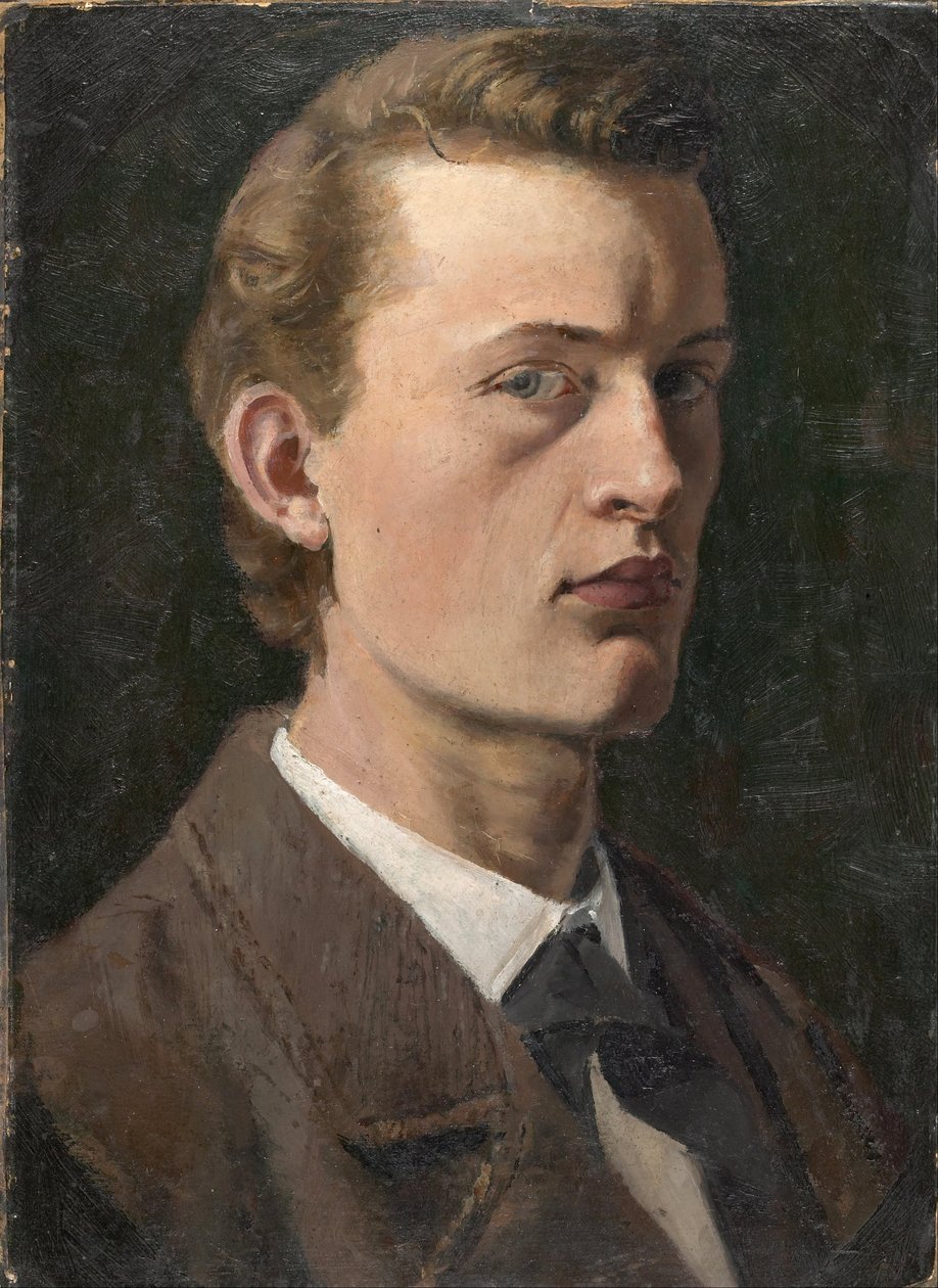 Selbstporträt von Edvard Munch