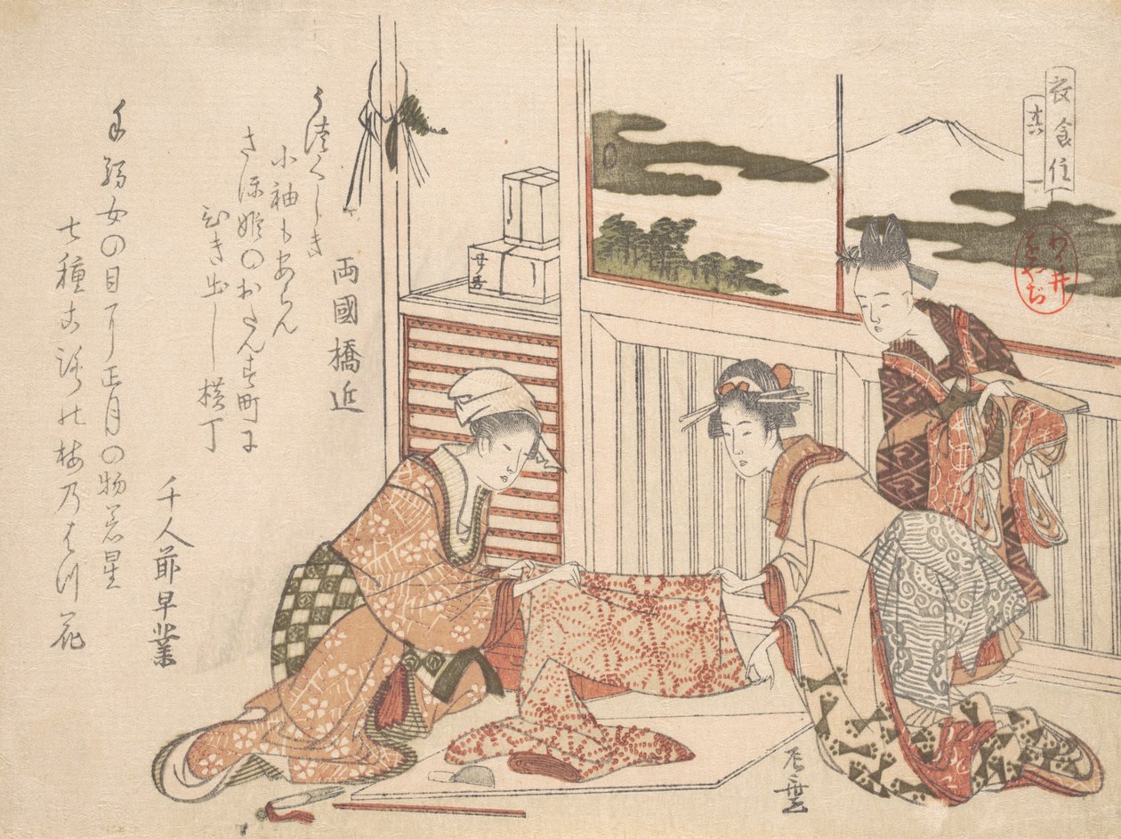 Kleidung von Katsushika Hokusai