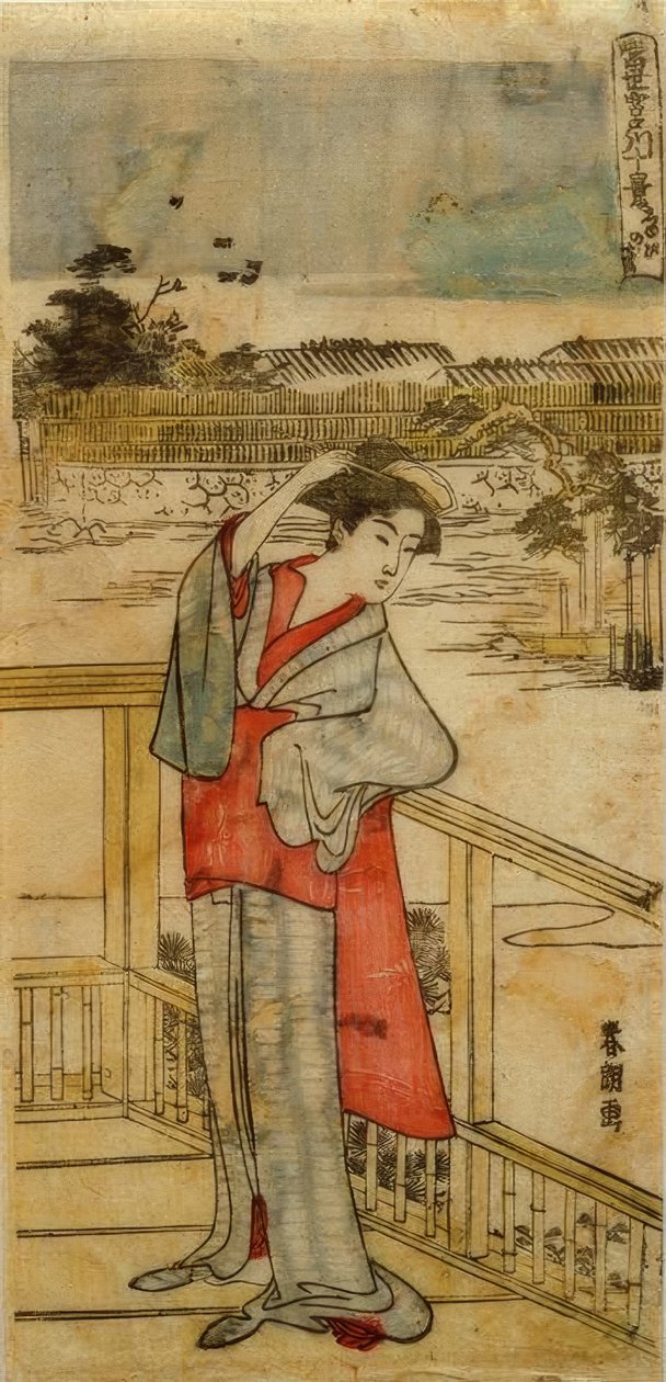 Der Kiefernbaum des Erfolgs von Katsushika Hokusai