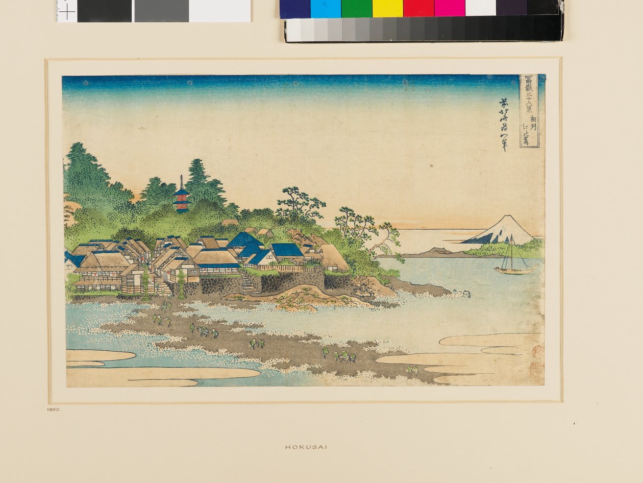 Fuji von Enoshima von Katsushika Hokusai