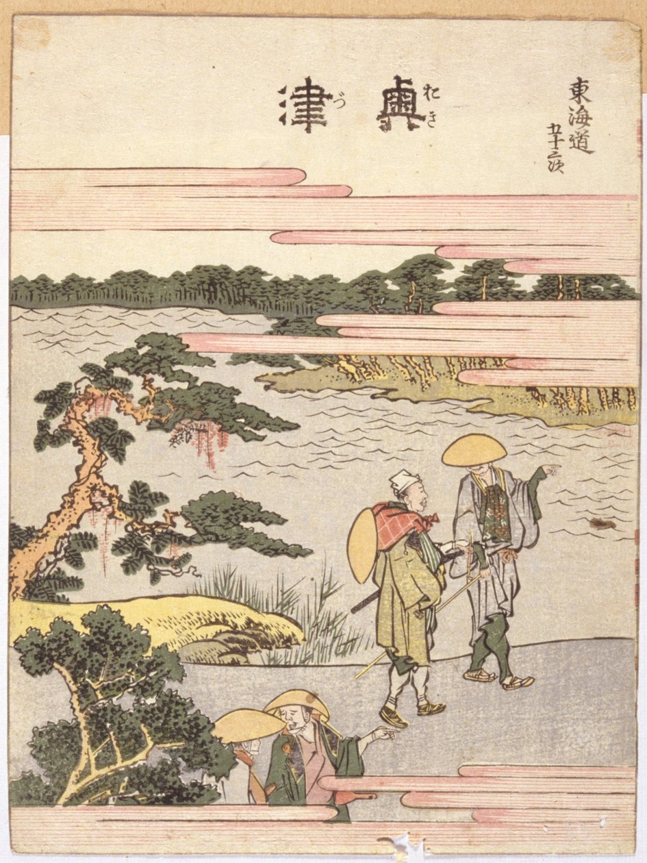 Okitsu von Katsushika Hokusai