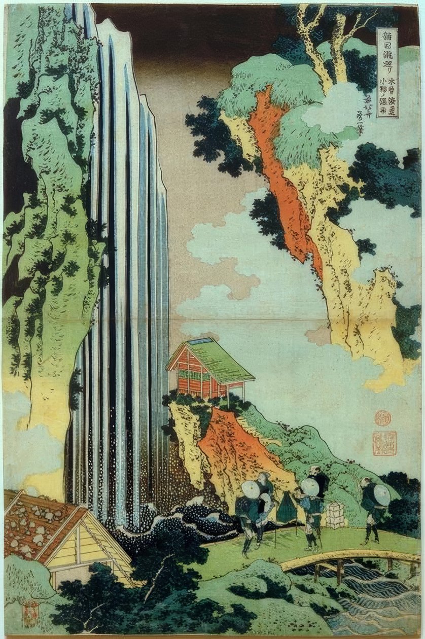 Ono-Wasserfall von Katsushika Hokusai