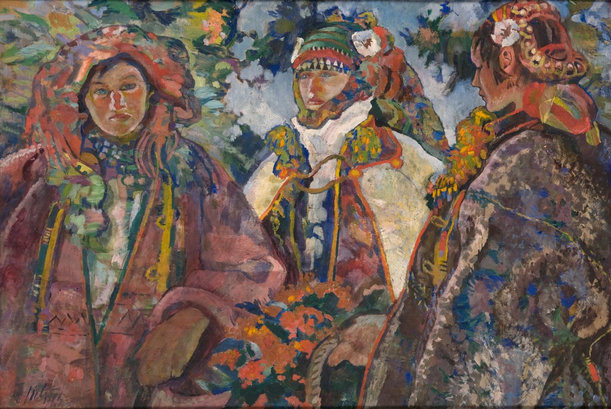 Hutsul-Hochzeit von Kazimierz Sichulski
