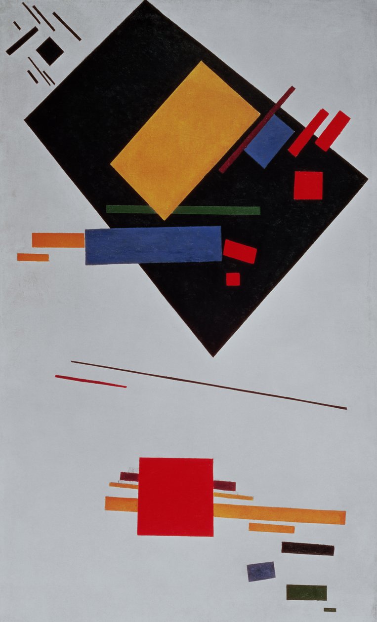 Suprematistische Komposition, 1915 von Kazimir Severinovich Malevich