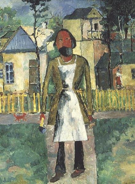 Der Zimmermann von Kazimir Severinovich Malevich
