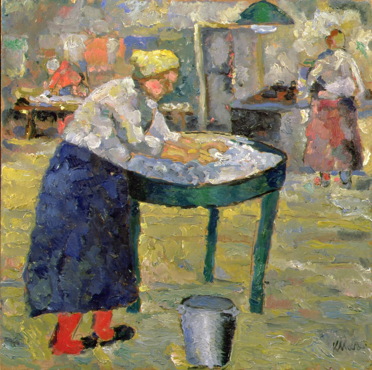 Die Wäscherin von Kazimir Severinovich Malevich