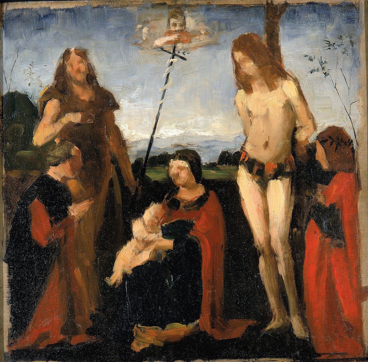 Nach Boltraffio, "Sacra Conversazione" von Kenyon Cox