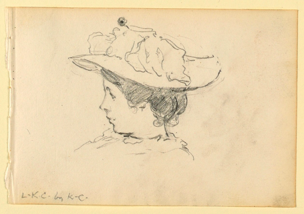 Porträt von Louise King Cox von Kenyon Cox