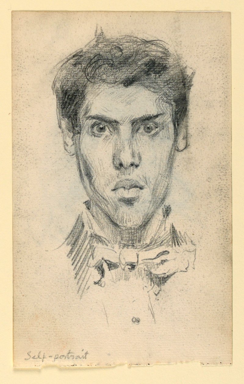 Selbstporträt von Kenyon Cox