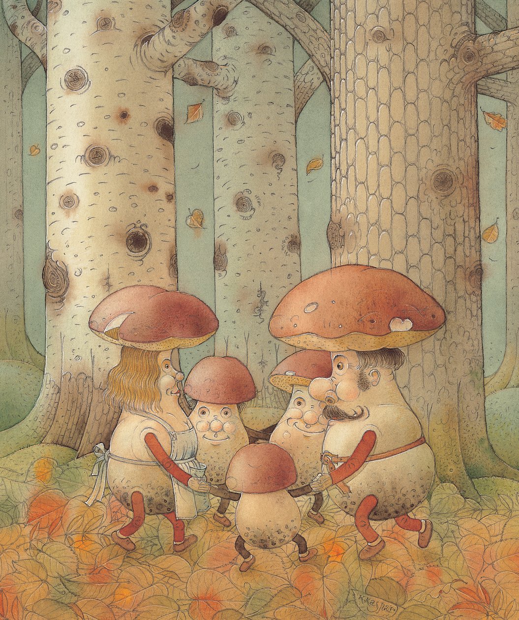 Pilze, 2005 von Kestutis Kasparavicius