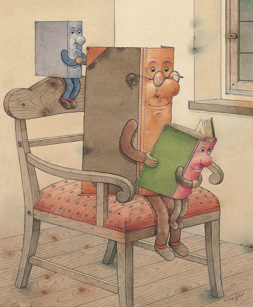 Drei Bücher, 2003 von Kestutis Kasparavicius