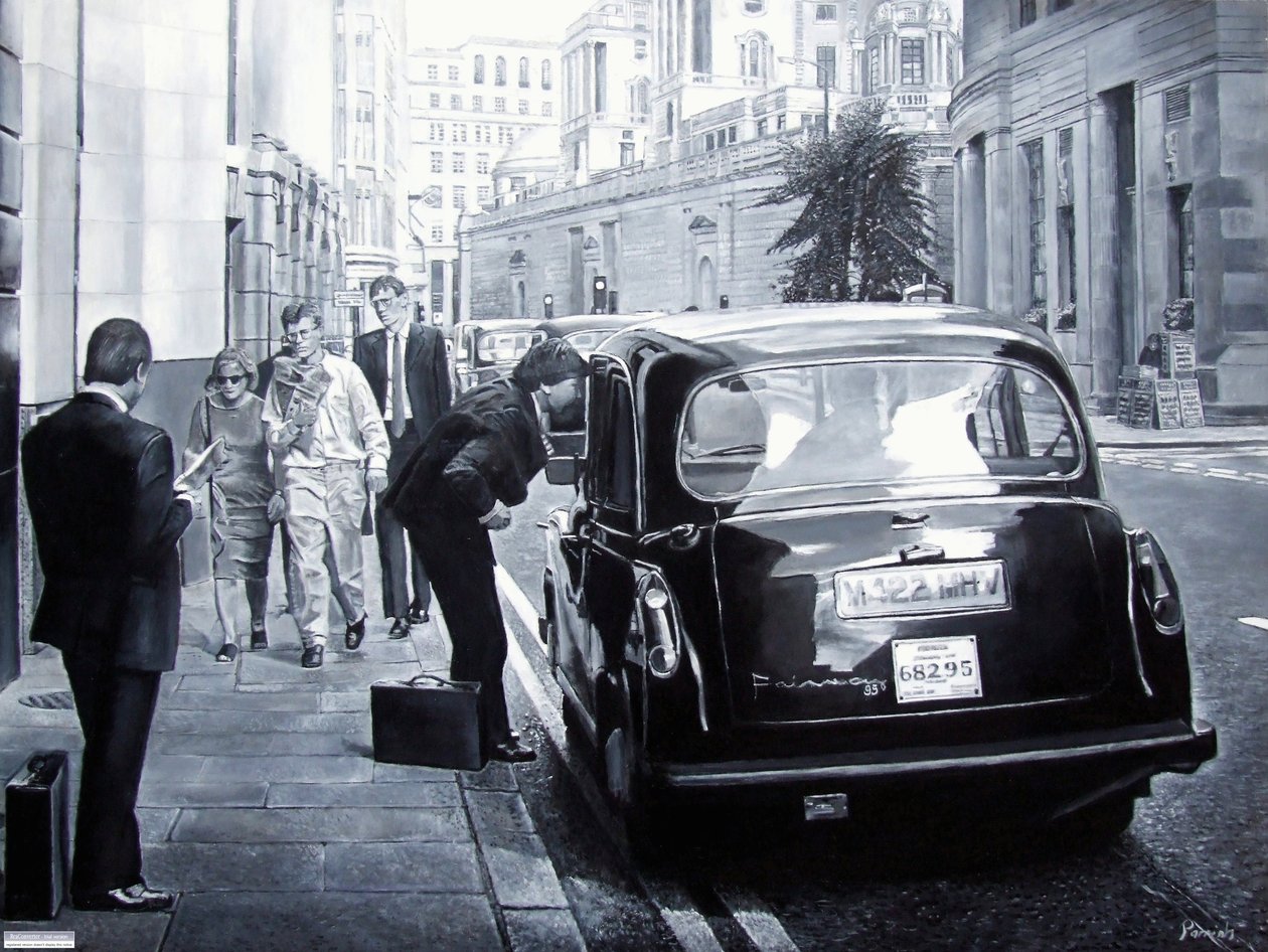 Taxi-Verleih von Kevin Guild of Railway Artist Parrish