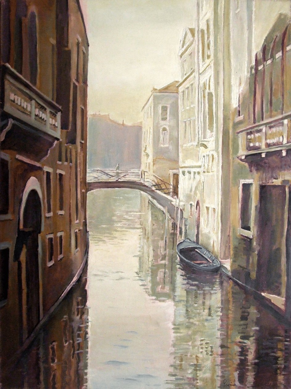 Venezianisches Leben von Kevin Guild of Railway Artist Parrish