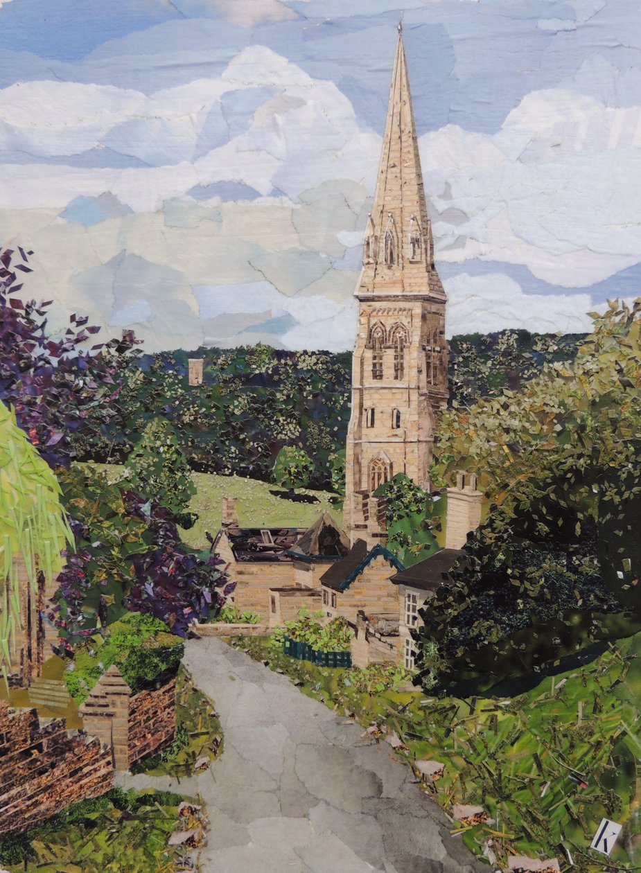 Edensor Village von Kirstie Adamson