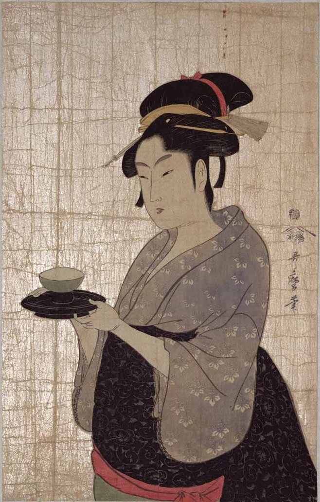 Naniwa-ya Okita von Kitagawa Utamaro