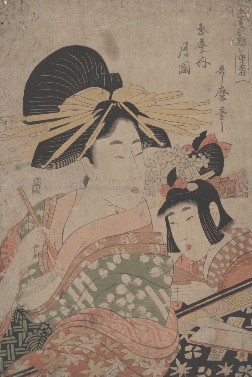 Ohne Titel von Kitagawa Utamaro