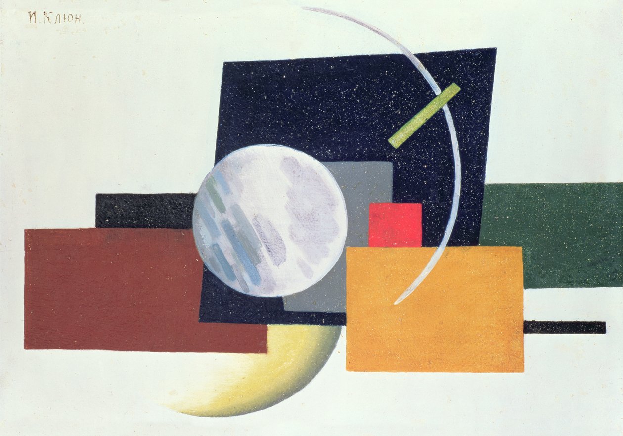 Suprematistische Komposition 6, 1921 von Ivan Vassilyevich Klyun