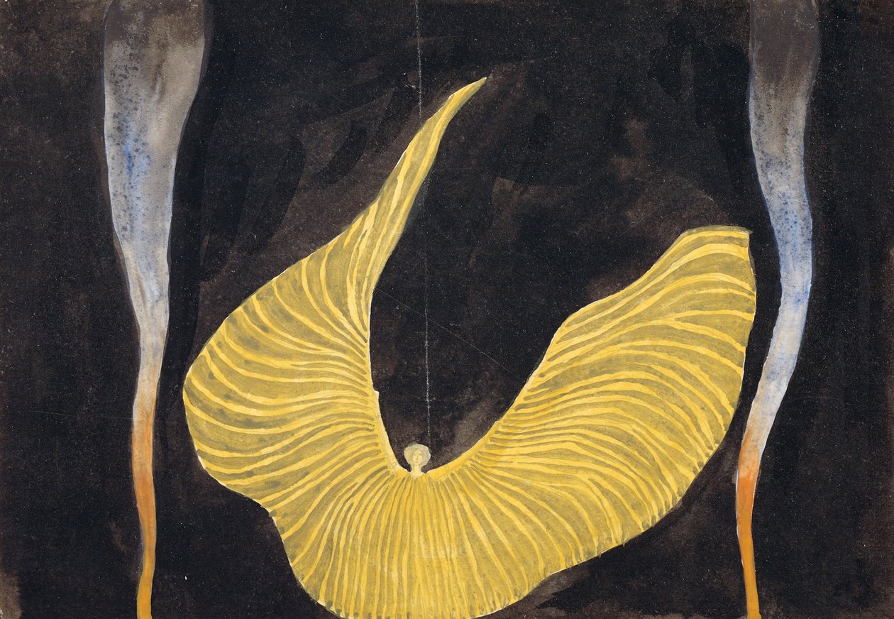 Loïe Fuller im Tanz Der Erzengel, 1902 von Koloman Moser